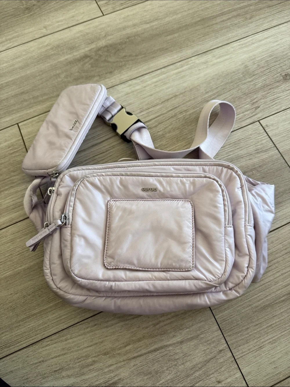 Caraa Baby Changing Sling Bag Light Purple